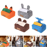 Maxbell Dog Sniffing Toy feed Game for Boredom Educational Hide Seek Treat Dispenser