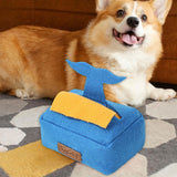Maxbell Dog Sniffing Toy feed Game for Boredom Educational Hide Seek Treat Dispenser