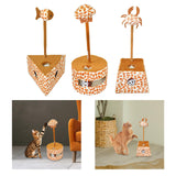 Maxbell Cat Puzzle Toy Present Activity Enrichment Exercise Fun Interactive Cat Toys Triangle