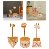 Maxbell Cat Puzzle Toy Present Activity Enrichment Exercise Fun Interactive Cat Toys Triangle