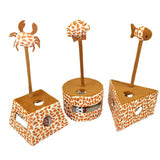 Maxbell Cat Puzzle Toy Present Activity Enrichment Exercise Fun Interactive Cat Toys Triangle