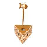 Maxbell Cat Puzzle Toy Present Activity Enrichment Exercise Fun Interactive Cat Toys Triangle