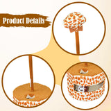 Maxbell Cat Puzzle Toy Present Activity Enrichment Exercise Fun Interactive Cat Toys Round