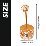 Maxbell Cat Puzzle Toy Present Activity Enrichment Exercise Fun Interactive Cat Toys Round