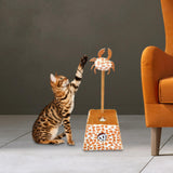 Maxbell Cat Puzzle Toy Present Activity Enrichment Exercise Fun Interactive Cat Toys Square