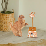 Maxbell Cat Puzzle Toy Present Activity Enrichment Exercise Fun Interactive Cat Toys Square