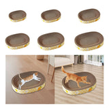 Maxbell Cat Scratcher Bed Home Decor for Indoor Cats Breathable Cat Scratching Board 40x30x9cm