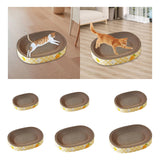 Maxbell Cat Scratcher Bed Home Decor for Indoor Cats Breathable Cat Scratching Board 40x30x9cm