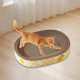 Maxbell Cat Scratcher Bed Home Decor for Indoor Cats Breathable Cat Scratching Board 40x30x9cm