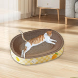 Maxbell Cat Scratcher Bed Home Decor for Indoor Cats Breathable Cat Scratching Board 65x50x9cm