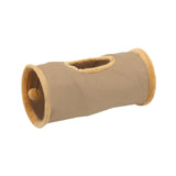 Maxbell Cat Tunnel for Indoor Cats Hideaway Kitten Cave Pet Supplies Funny with Ball Khaki