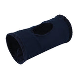 Maxbell Cat Tunnel for Indoor Cats Hideaway Kitten Cave Pet Supplies Funny with Ball Blue