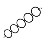 Maxbell Snake Enrichment Ring Ball Python Reptile Habitats Pet Toy Snakes Hoop Rings 5 rings