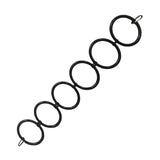 Maxbell Snake Enrichment Ring Ball Python Reptile Habitats Pet Toy Snakes Hoop Rings 6 rings