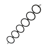 Maxbell Snake Enrichment Ring Ball Python Reptile Habitats Pet Toy Snakes Hoop Rings 6 rings