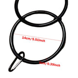 Maxbell Snake Enrichment Ring Ball Python Reptile Habitats Pet Toy Snakes Hoop Rings 6 rings