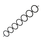 Maxbell Snake Enrichment Ring Ball Python Reptile Habitats Pet Toy Snakes Hoop Rings 7 rings