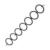 Maxbell Snake Enrichment Ring Ball Python Reptile Habitats Pet Toy Snakes Hoop Rings 7 rings