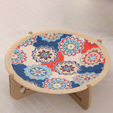 Maxbell Cat Hammock Bed Floral Printed Rest Multifunctional Playing Elevated Cat Bed S