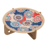 Maxbell Cat Hammock Bed Floral Printed Rest Multifunctional Playing Elevated Cat Bed L