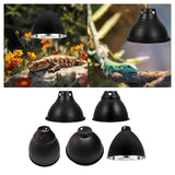 Maxbell Reptile Dome Lamp Cover Aluminum Lampshade for Turtles Lizard Bearded Dragon 5.5in