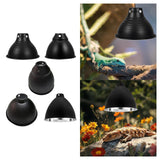 Maxbell Reptile Dome Lamp Cover Aluminum Lampshade for Turtles Lizard Bearded Dragon 5.5in