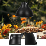 Maxbell Reptile Dome Lamp Cover Aluminum Lampshade for Turtles Lizard Bearded Dragon 5.5in