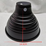 Maxbell Reptile Dome Lamp Cover Aluminum Lampshade for Turtles Lizard Bearded Dragon 5.5in