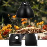 Maxbell Reptile Dome Lamp Cover Aluminum Lampshade for Turtles Lizard Bearded Dragon 5.8in