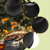 Maxbell Reptile Dome Lamp Cover Aluminum Lampshade for Turtles Lizard Bearded Dragon 7.2in