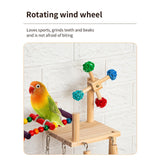 Maxbell Parrot Playstand Sturdy Stable Base Bird Playground for Finch Conure Budgies