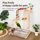 Maxbell Parrot Playstand Sturdy Stable Base Bird Playground for Finch Conure Budgies