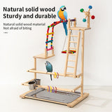Maxbell Parrot Playstand Sturdy Stable Base Bird Playground for Finch Conure Budgies