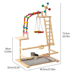 Maxbell Parrot Playstand Sturdy Stable Base Bird Playground for Finch Conure Budgies