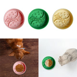 Maxbell Pet Dog Slow Feeder Bowl Non Slip Food Storage Container Dogs Kitty pink