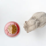 Maxbell Pet Dog Slow Feeder Bowl Non Slip Food Storage Container Dogs Kitty pink