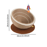 Maxbell Cat Scratcher Bed Lounge Couch with Toy for Small Medium Large Cats Sleeping