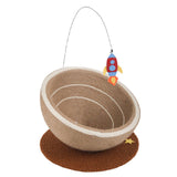 Maxbell Cat Scratcher Bed Lounge Couch with Toy for Small Medium Large Cats Sleeping