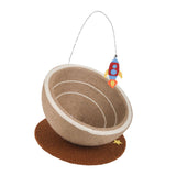 Maxbell Cat Scratcher Bed Lounge Couch with Toy for Small Medium Large Cats Sleeping