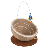 Maxbell Cat Scratcher Bed Lounge Couch with Toy for Small Medium Large Cats Sleeping