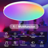 Maxbell Smart Ceiling Light Flush Mount Lighting Fixture for Bedroom Kitchen Ceiling