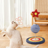 Maxbell Sisal Cat Scratcher Ball Pet Supplies Unique Shape Cute Furniture Protection