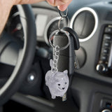 Maxbell Puppy Keychain Lightweight Unique Multipurpose Dog Lovers Gift