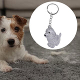 Maxbell Puppy Keychain Lightweight Unique Multipurpose Dog Lovers Gift