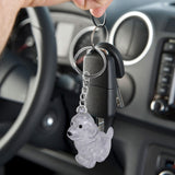 Maxbell Puppy Keychain Lightweight Unique Multipurpose Dog Lovers Gift