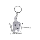 Maxbell Puppy Keychain Lightweight Unique Multipurpose Dog Lovers Gift