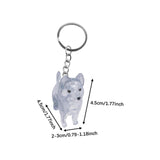 Maxbell Puppy Keychain Lightweight Unique Multipurpose Dog Lovers Gift