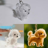 Maxbell Puppy Keychain Lightweight Unique Multipurpose Dog Lovers Gift