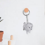 Maxbell Puppy Keychain Lightweight Unique Multipurpose Dog Lovers Gift