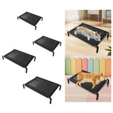 Maxbell Elevated Bed for Dogs Mesh Simple Raised Pet Bed for Cat Outdoor Living Room S